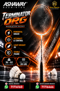 Ashaway Badminton Racket - Terminator Orange