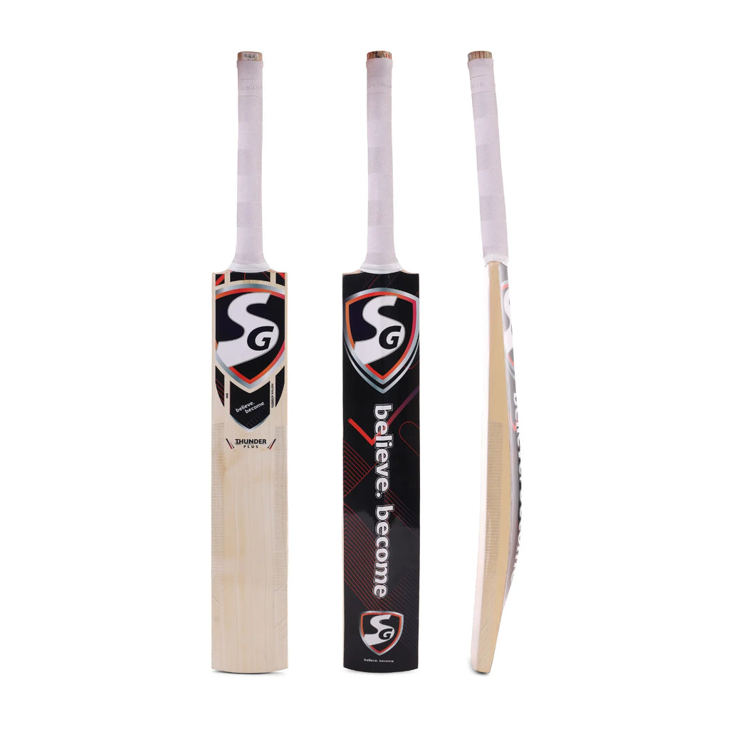 SG Thunder Plus Kashmir Willow Cricket Bat - Size 5