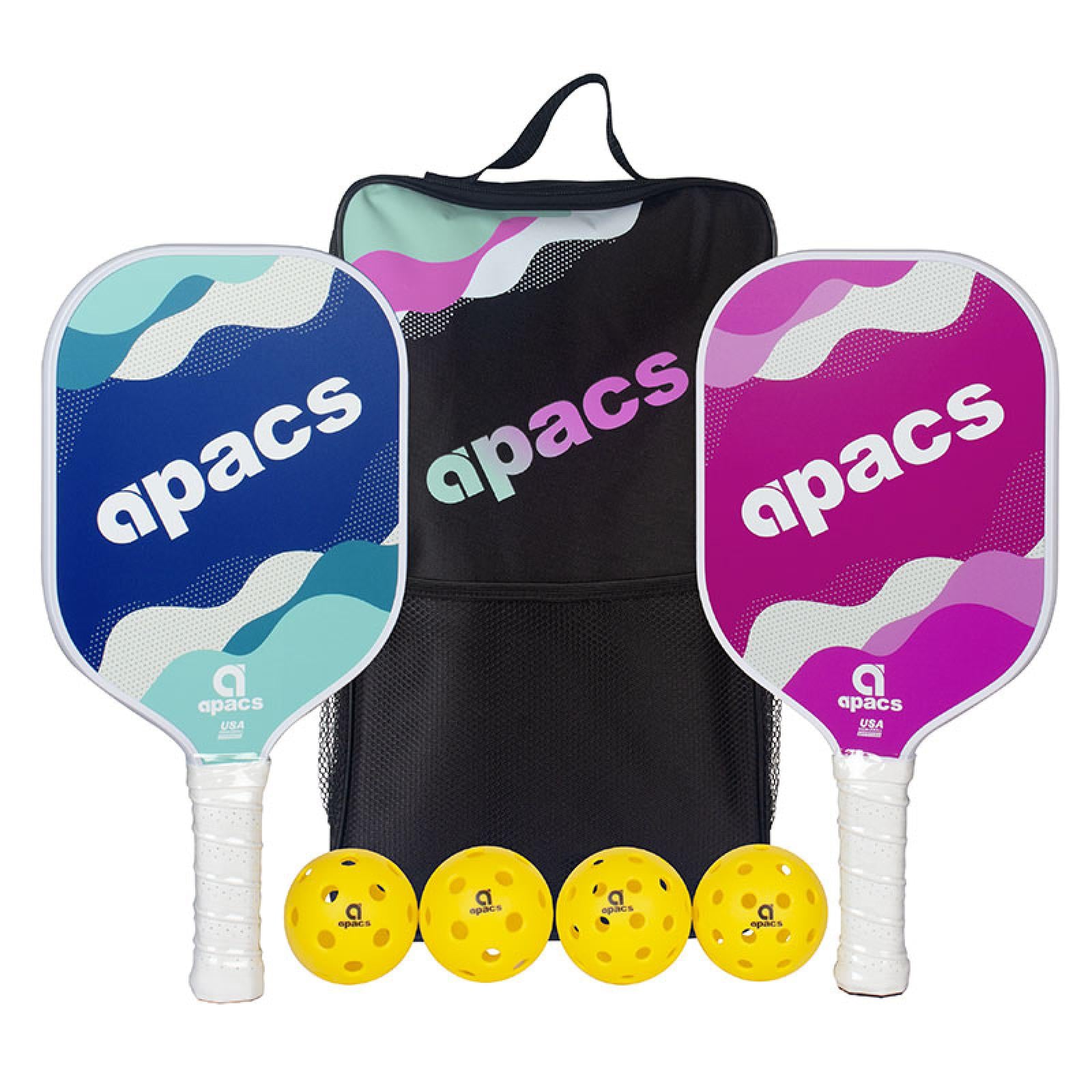 Apacs Pickleball Paddle Couple Set