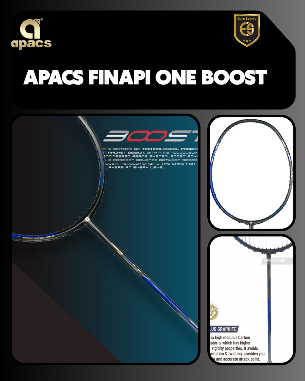 Apacs Finapi One Boost Badminton Racket