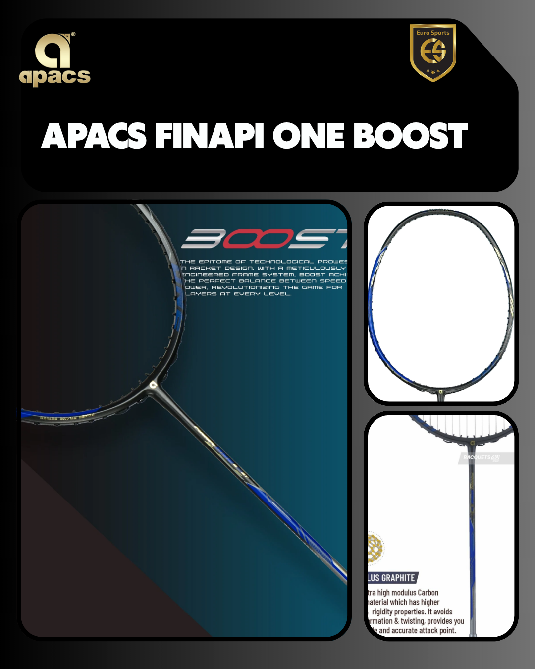 Apacs Finapi One Boost Badminton Racket