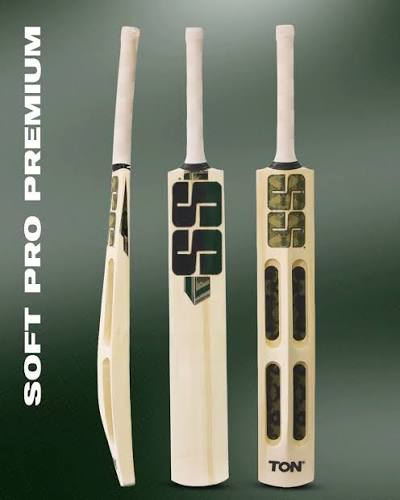 SS Ton Tennis Cricket Bat Soft Pro Premium Scoop