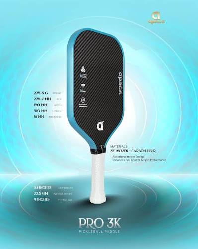 Apacs Pickleball Paddle Pro 3K