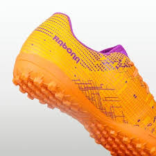 Nivia Rabona 2.0 Kids Turf Football Shoes - Orange